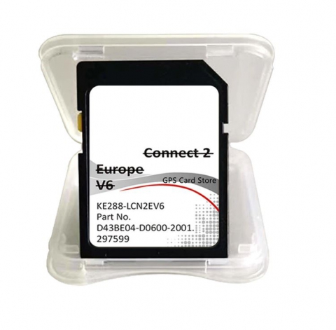 Nissan Connect 1,2,3 EUROPA Karte 2021